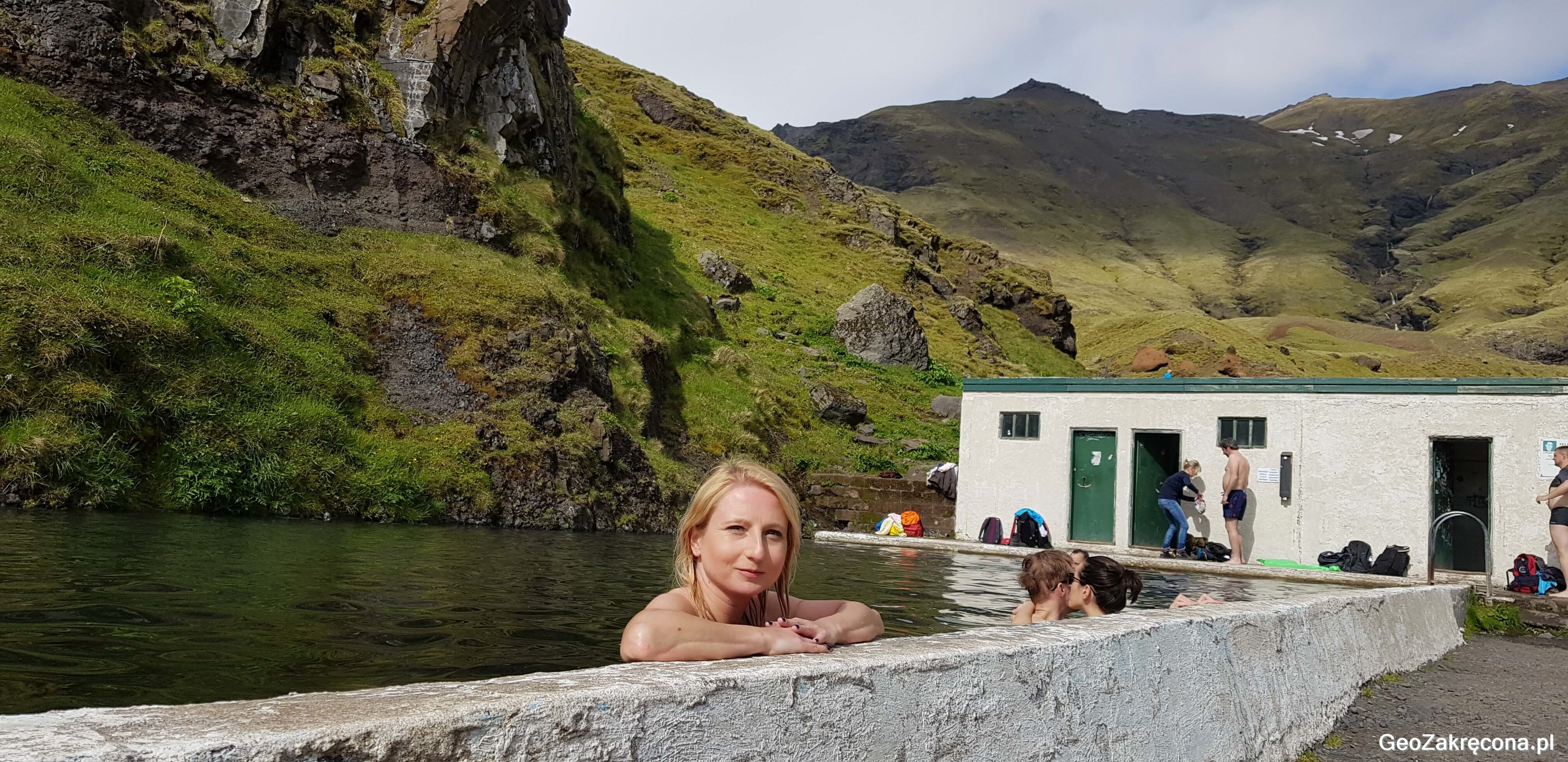 Islandia gorące źródła