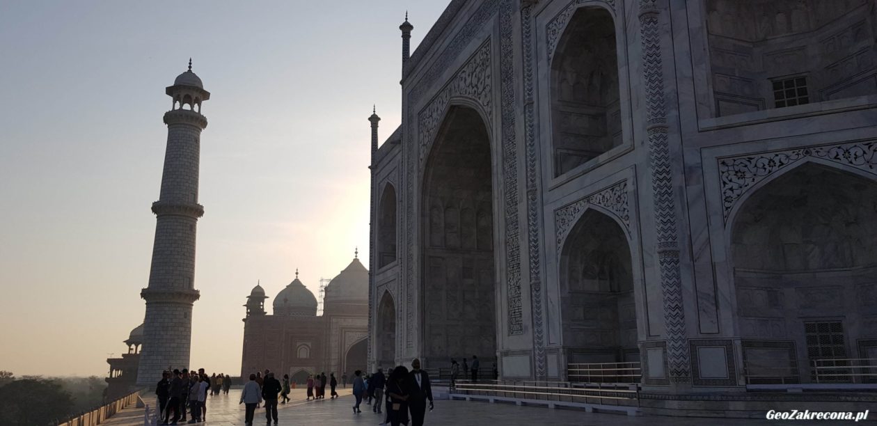Taj Mahal Agra zwiedzanie