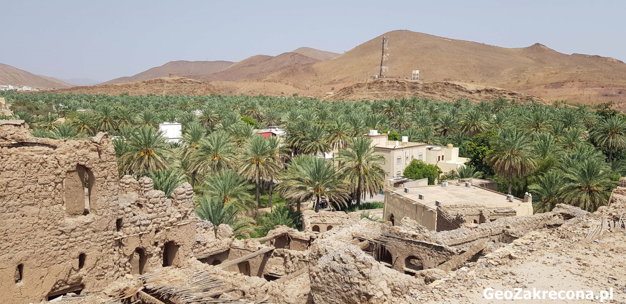 Oman fort Nizwa, Bahla i zamek Jabreen