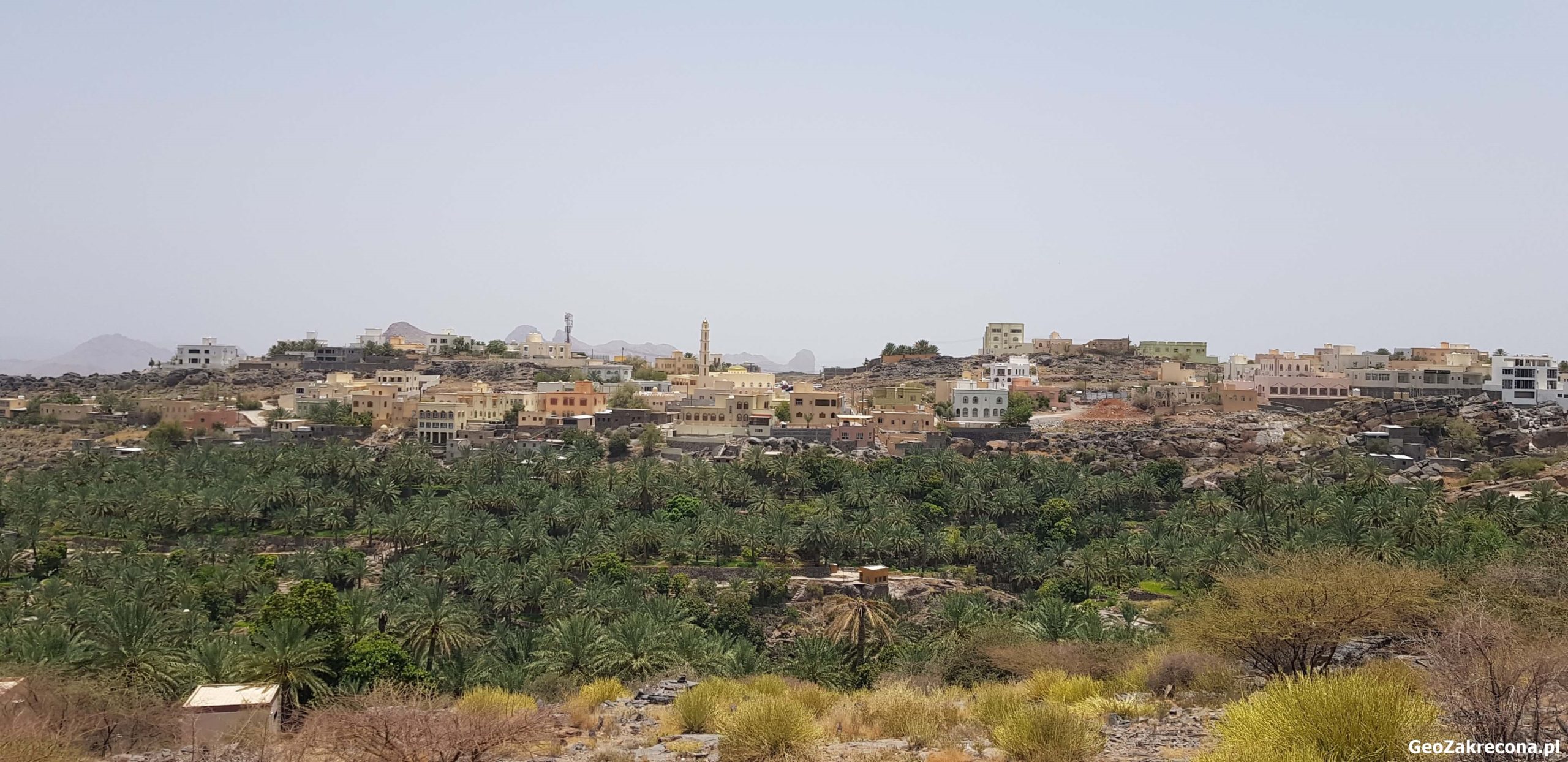 Oman górskie miasteczka