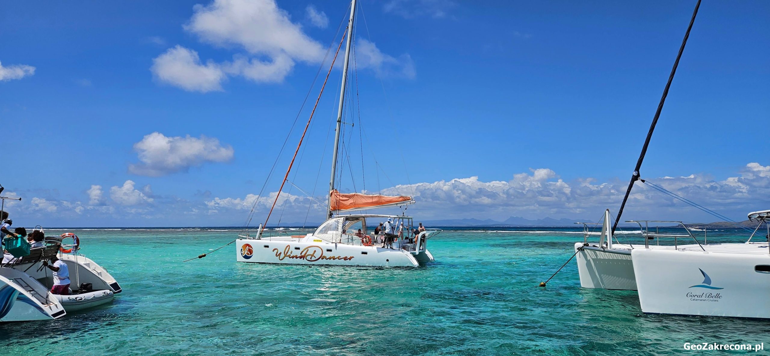 Mauritius rejs katamaranem