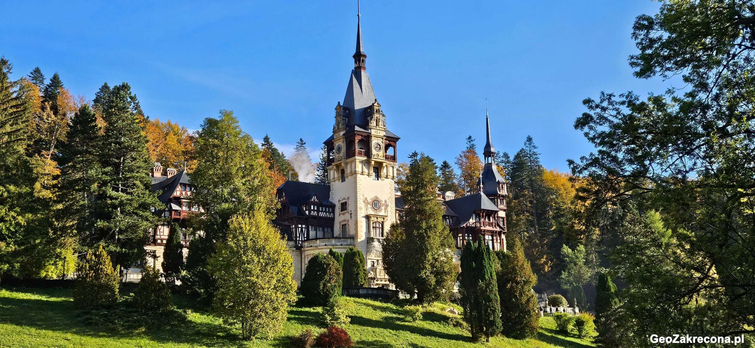 Zamek Draculi, Zamek Peles i Braszów