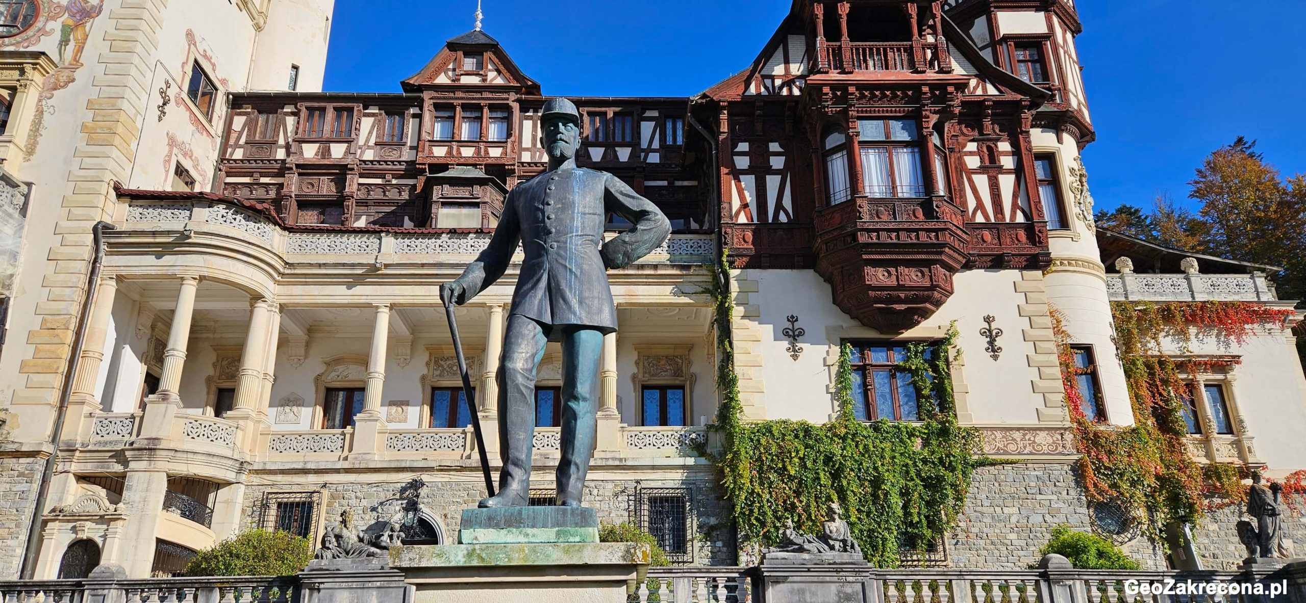 Zamek Draculi, Zamek Peles i Braszów