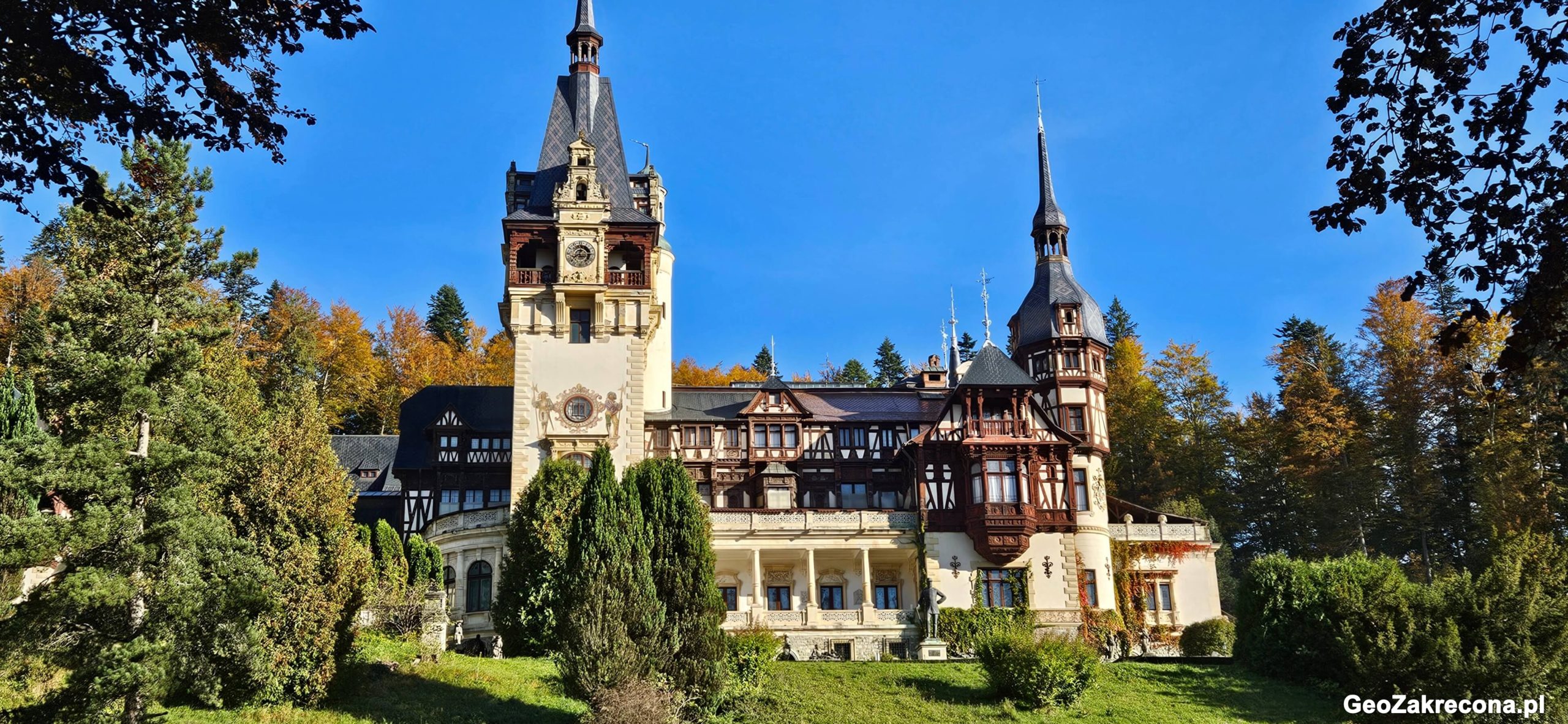 Zamek Draculi, Zamek Peles i Braszów